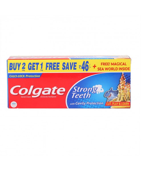 Colgate Dental Cream Toothpaste 500g (Buy 2 Get 1 Free)